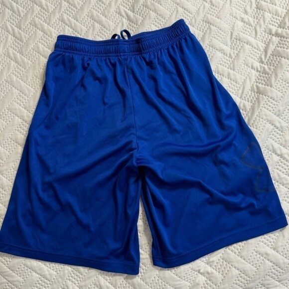 Under Armour Teen Mens Small Royal Blue Dri-Fit Activewear Basketball Shorts - Picture 4 of 10